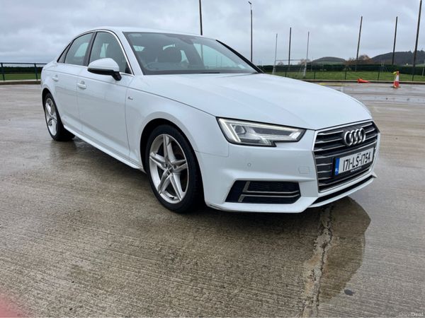 Audi A4 Saloon, Diesel, 2017, White