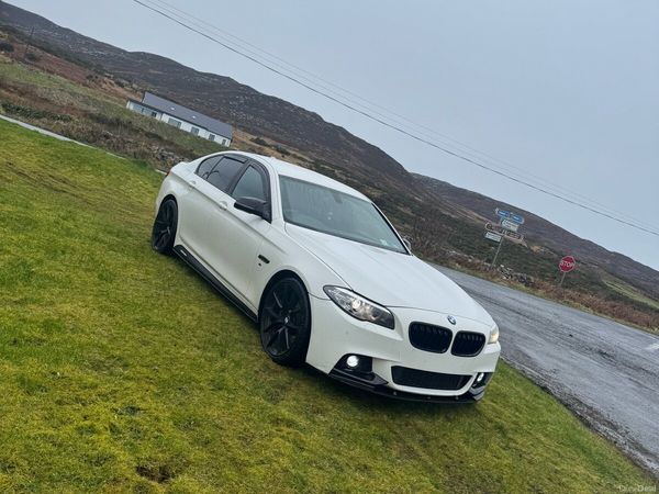 BMW 5-Series Saloon, Diesel, 2015, White