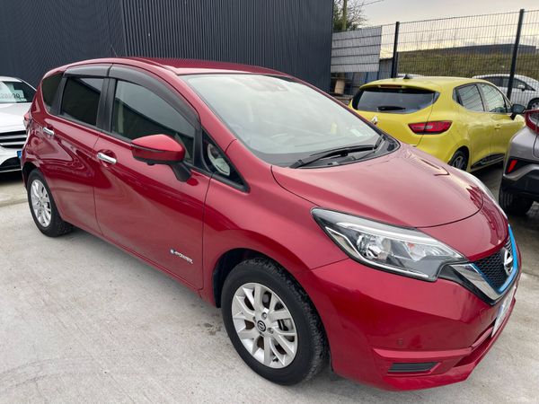 Nissan Note Hatchback, Petrol Hybrid, 2020, Red