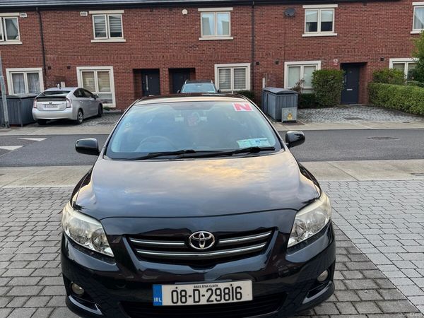 Toyota Corolla Saloon, Petrol, 2008, Black