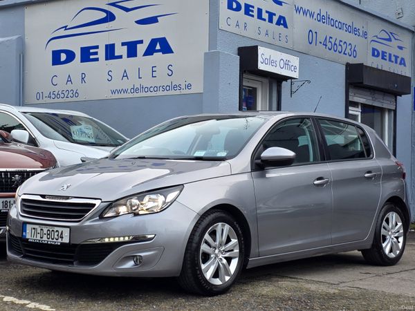 Peugeot 308 Hatchback, Diesel, 2017, Grey