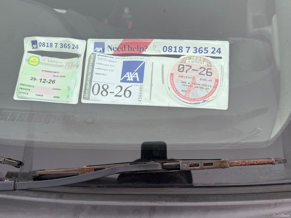 Toyota Yaris Hatchback, Petrol, 2006, Red