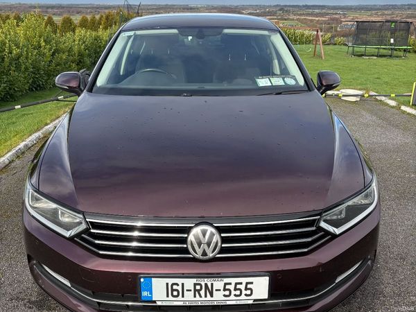 Volkswagen Passat Saloon, Diesel, 2016, Red