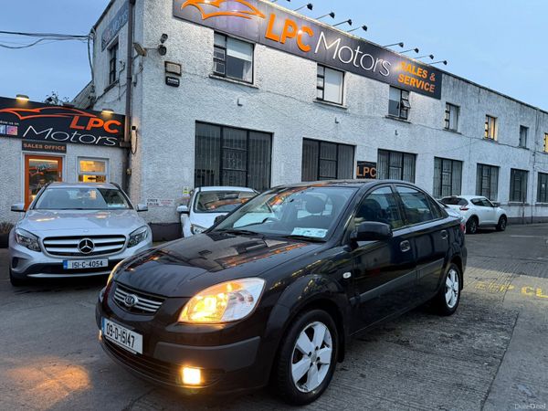 Kia Rio Saloon, Petrol, 2009, Black