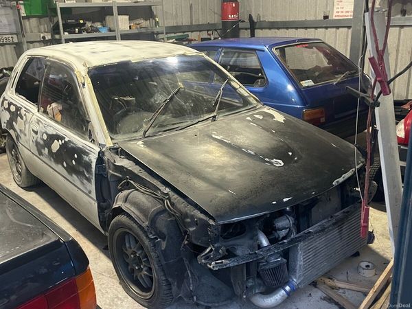 Toyota Starlet Hatchback, Petrol, 1990, Green