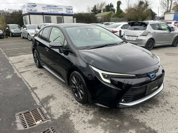 Toyota Corolla Saloon, Petrol Hybrid, 2023, Black