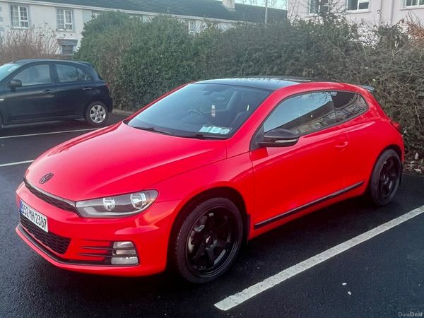 Volkswagen Scirocco Coupe, Petrol, 2015, Red