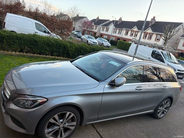 Mercedes-Benz C-Class Estate, Petrol Plug-in Hybrid, 2016, Silver