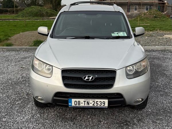 Hyundai Santa Fe SUV, Diesel, 2008, Silver
