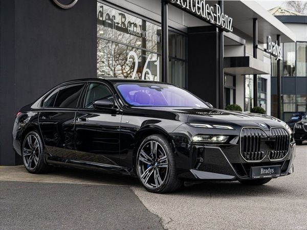 BMW 7-Series Saloon, Petrol Plug-in Hybrid, 2024, Black