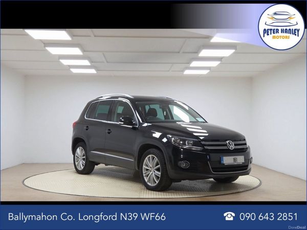 Volkswagen Tiguan SUV, Diesel, 2016, Black