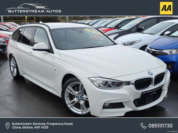 BMW 3-Series Estate, Diesel, 2014, White