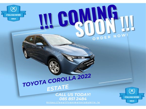 Toyota Corolla Estate, Petrol Hybrid, 2022, Blue