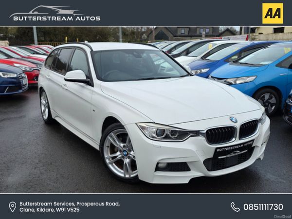 BMW 3-Series Estate, Diesel, 2014, White