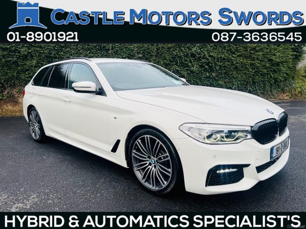 BMW 5-Series Estate, Diesel, 2019, White
