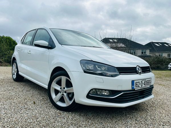 Volkswagen Polo Hatchback, Petrol, 2016, White