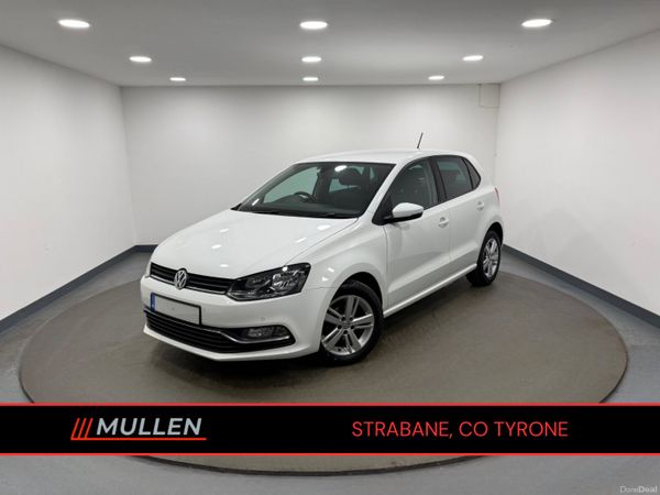 Volkswagen Polo Hatchback, Petrol, 2017, White