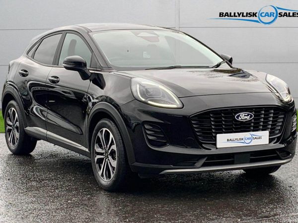 Ford Puma SUV, Petrol Hybrid, 2025, Black