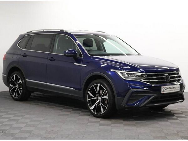 Volkswagen Tiguan Allspace SUV, Petrol, 2024, Blue