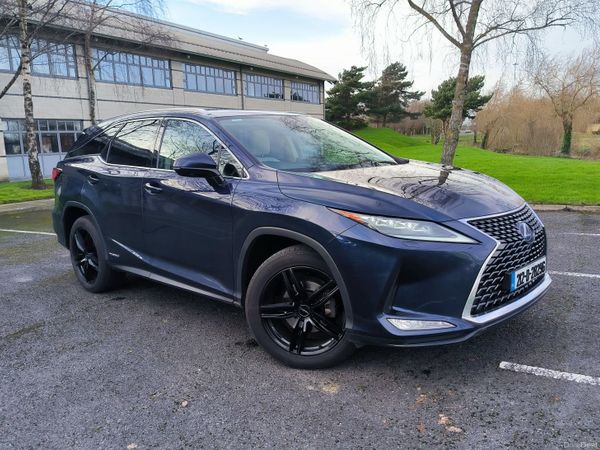 Lexus RX SUV, Petrol Hybrid, 2021, Blue