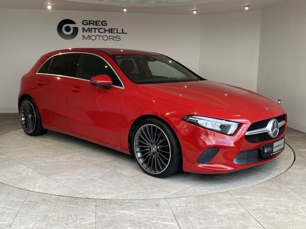 Mercedes-Benz A-Class Hatchback, Diesel, 2019, Red