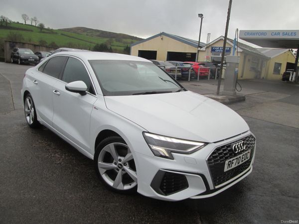 Audi A3 Saloon, Diesel, 2021, White