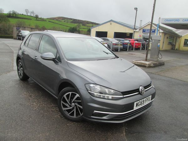 Volkswagen Golf Hatchback, Diesel, 2019, Grey