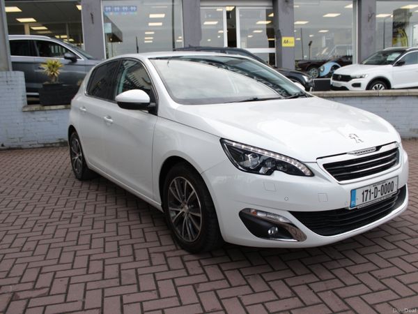 Peugeot 308 Hatchback, Diesel, 2017, White