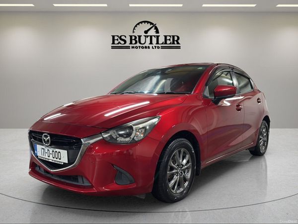 Mazda Demio Hatchback, Petrol, 2017, Red