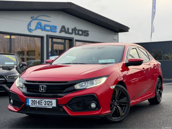 Honda Civic Hatchback, Diesel, 2020, Red