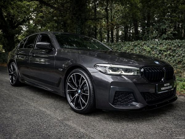 BMW 5-Series Saloon, Petrol Plug-in Hybrid, 2023, Grey