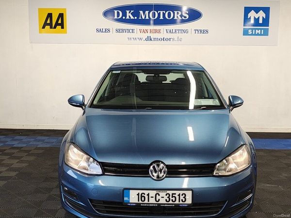 Volkswagen Golf Estate, Diesel, 2016, Blue