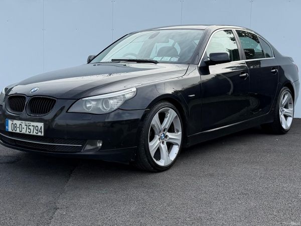BMW 5-Series Saloon, Diesel, 2008, Black
