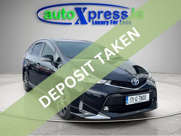 Toyota Prius MPV, Petrol Hybrid, 2017, Black