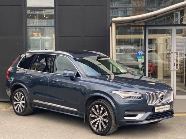 Volvo XC90 MPV, Petrol Plug-in Hybrid, 2022, Blue