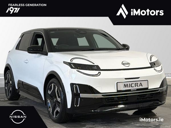 Nissan Micra Hatchback, Electric, 2026, White