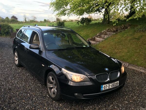 BMW 5-Series Estate, Diesel, 2007, Black