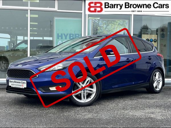 Ford Focus Hatchback, Diesel, 2017, Blue