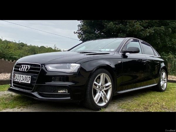 Audi A4 Saloon, Diesel, 2014, Black