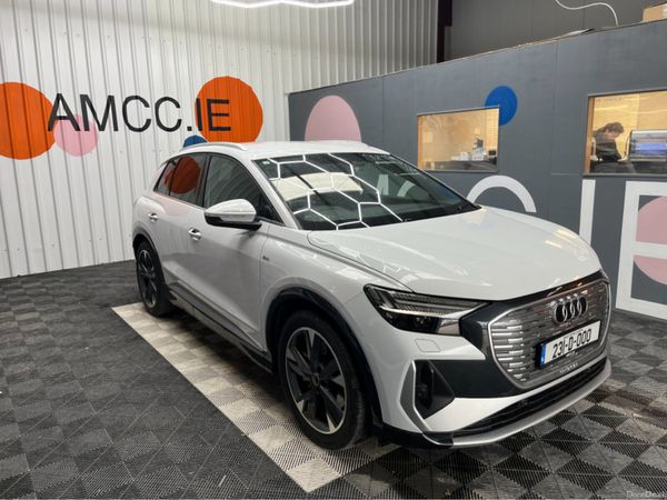 Audi Q4 e-tron SUV, Electric, 2023, White