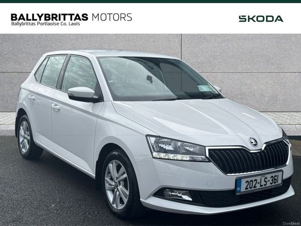 Skoda Fabia Hatchback, Petrol, 2020, White
