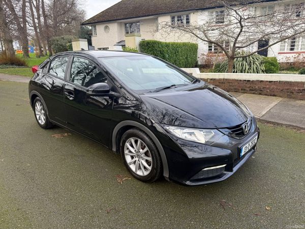 Honda Civic Hatchback, Petrol, 2013, Black
