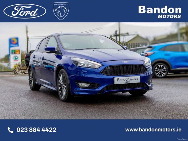 Ford Focus Hatchback, Petrol, 2018, Blue