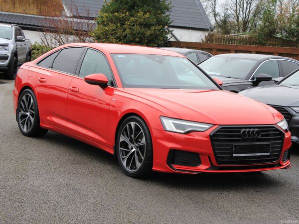 Audi A6 Saloon, Diesel, 2022, Red