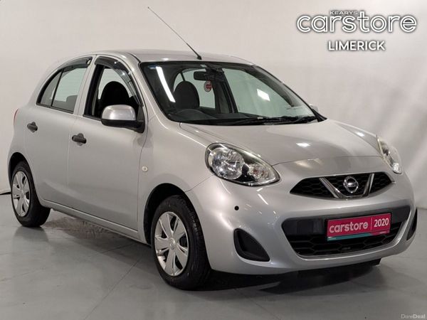 Nissan March Hatchback, Petrol, 2020, Silver