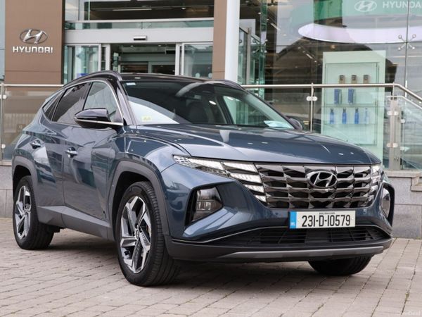 Hyundai Tucson SUV, Petrol Hybrid, 2023, Blue