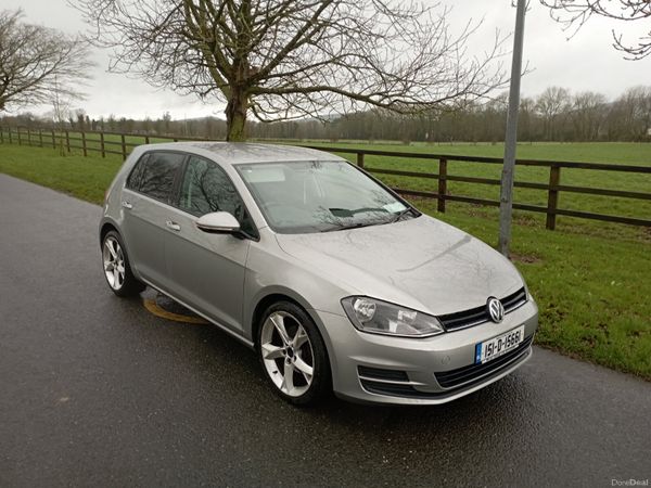 Volkswagen Golf Hatchback, Diesel, 2015, Silver