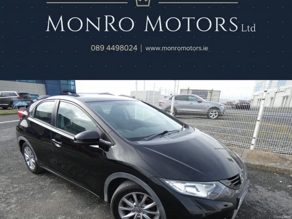 Honda Civic Hatchback, Diesel, 2014, Black