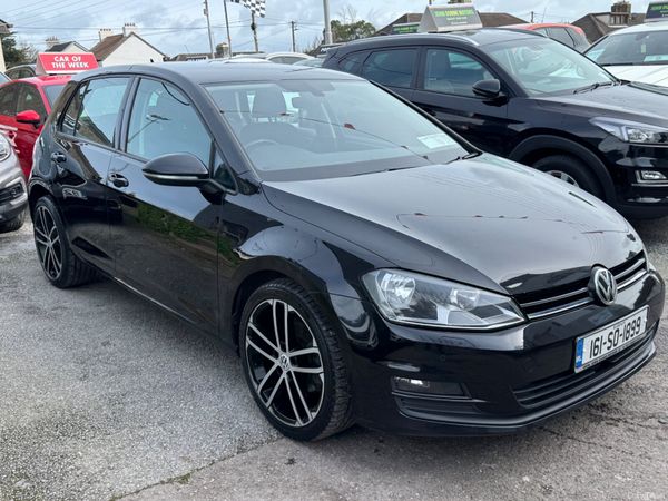 Volkswagen Golf Hatchback, Diesel, 2016, Black