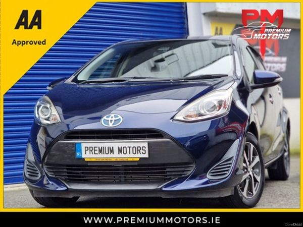 Toyota Aqua Hatchback, Petrol Hybrid, 2019, Blue